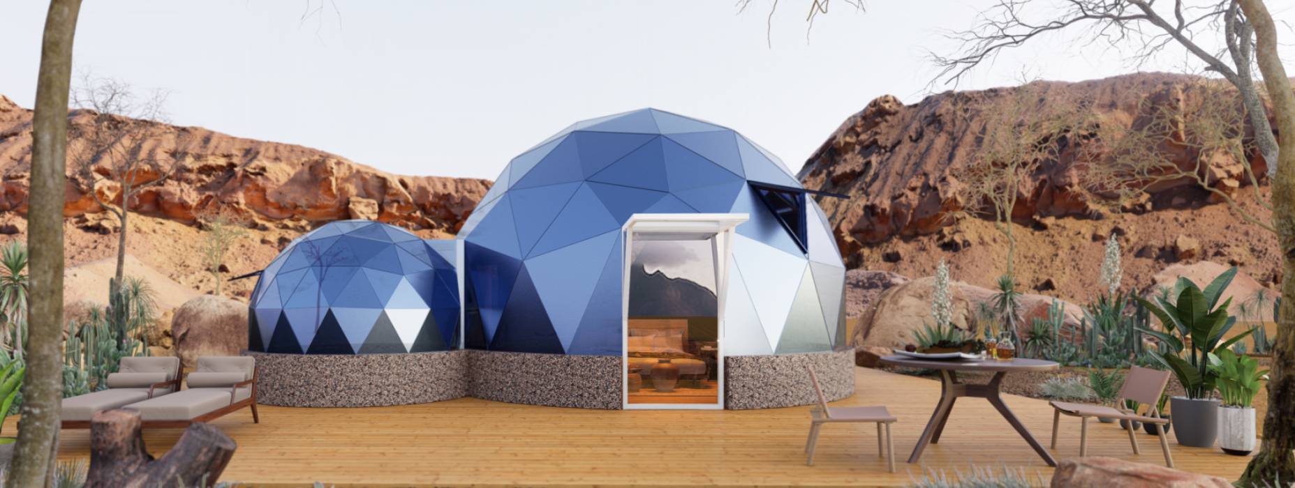 平房区球形智能光伏玻璃星空房